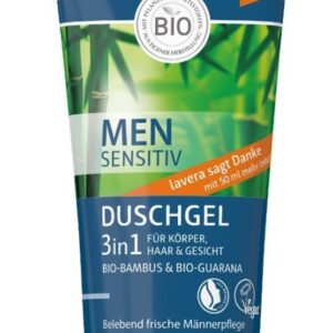 Men Sensitive Gel de dus 3 in 1, 200ml Lavera