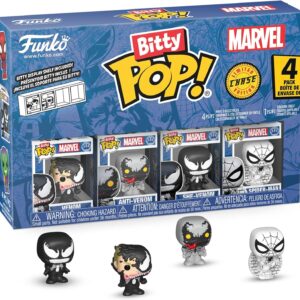 Set 4 figurine - Marvel - Venom, Anti-Venom, She-Venom, Spider-Man