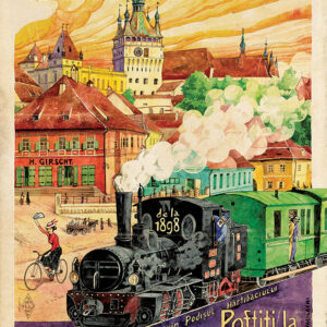 Poster - Sighisoara - Excursie cu trenul