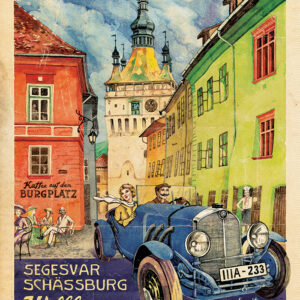 Poster - Sighisoara - Turnul cu ceas