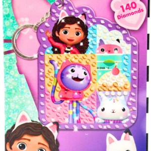 Set creativ - Pictura cu diamante - Gabby s Dollhouse - Breloc