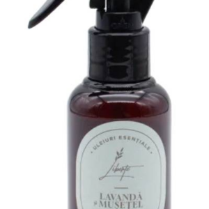 Odorizant auto cu pulverizator - Lavanda si musetel