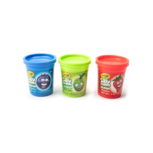 Set 3 borcanase plastilina parfumata - Silly Scent