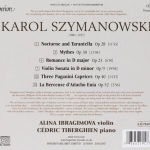 Szymanowski: The Complete Music For Violin And Piano