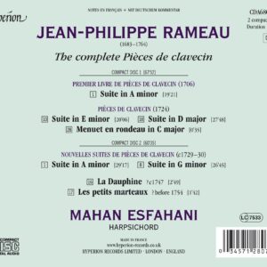 Rameau: Pieces De Clavecin