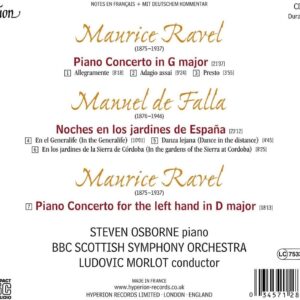 Ravel: Piano Concertos / Falla: Nights In The Gardens Of Spain