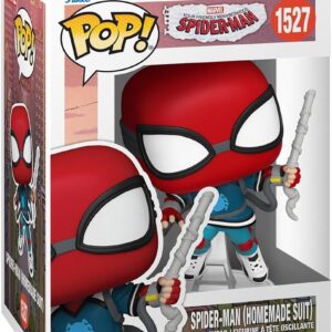 Figurina Spider-Man (Homemade Suit) - Friendly Neighborhood Spider-Man - Pop! Marvel - Funko