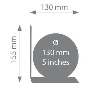 Glob pamantesc magnetic - Auriu/Albastru inchis