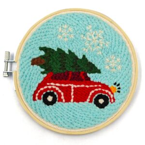 Kit de broderie - Red Car