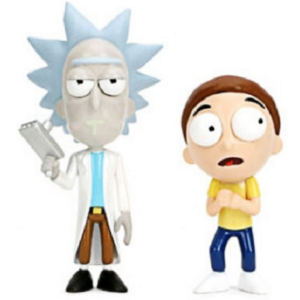 Figurina metalica - Rick si Morty, mai multe modele si culori