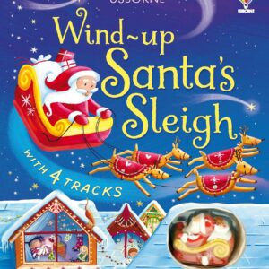 Wind-Up Santa's Sleigh