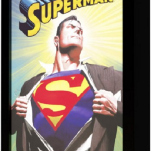 Poster inramat si iluminat - Superman