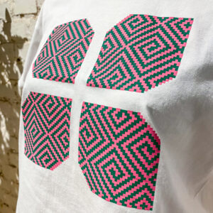 Tricou - Carturesti x PART TWO - Motiv Roman, floare - Marime XL, alb