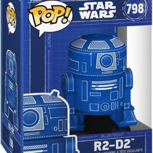 Figurina R2-D2 (Blueprint) - Pop! Star Wars - Funko