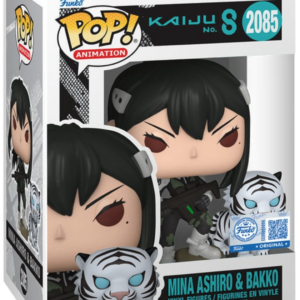 Figurina Mina Ashiro & Bakko - Kaiju No. 8 - Pop! Animation - Funko