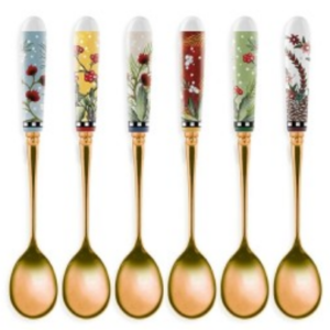Set 6 lingurite pentru desert - Christmas