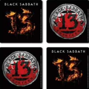 Set 4 suporturi pahar - Black Sabbath - 13