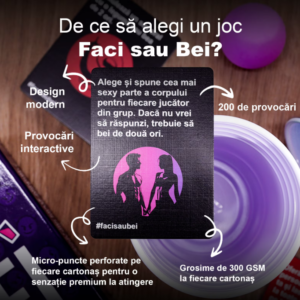 Joc de carti - Faci sau Bei - Editia perversa