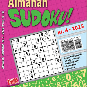 Almanah sudoku - Nr. 4/2025