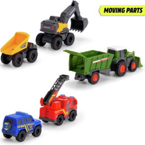 Set 5 Micro vehicule - Dickie Toys Micro