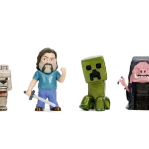 Set 4 figurine - Minecraft The Movie, 6.5cm