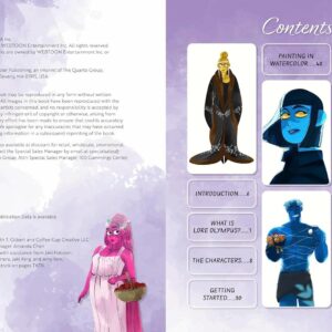 The Official Lore Olympus Watercolor Book