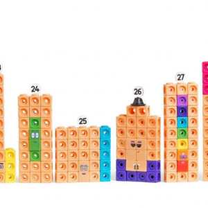 Joc educativ - MathLink Cubes Set de activitati - Numberblocks de la 21-30