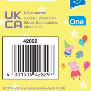 Jucarie de plus - Peppa Pig - Peppa Wutz Party, 38cm