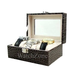 Caseta pentru depozitare ceasurilor cu 3 spatii Premium