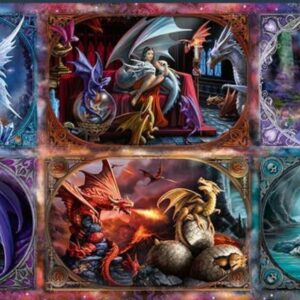 Puzzle panoramic 9000 piese - Creaturi fantastice