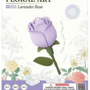 Puzzle 3D 39 piese - Floarea Trandafir de Lavanda