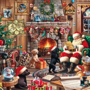 Puzzle 1000 piese - Craciun confortabil