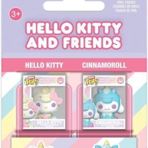 Set 2 figurine Hello Kitty & Cinnamoroll - Hello Kitty & Friends - Bitty Pop! - Funko