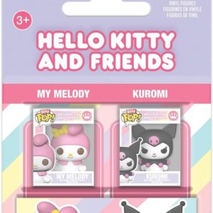 Set 2 figurine My Melody & Kuromi - Hello Kitty & Friends - Bitty Pop! - Funko