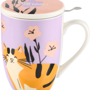 Cana cu infuzor si capac - Chat va bien