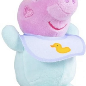 Jucarie de plus - Peppa Pig - Mama Pig si baby Evie