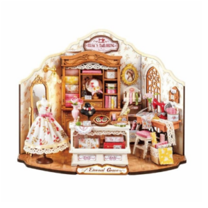 Puzzle 3D 266 piese - Casuta Elsa's Tailoring