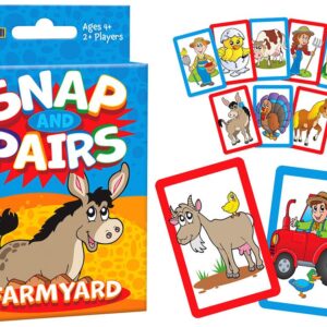 Joc de carti 2 in 1 - Ferma vesela