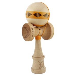 Jucarie de indemanare - Kendama X - Sticky Frequency Portocaliu