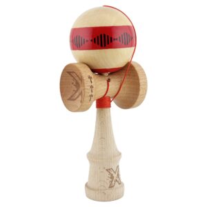 Jucarie de indemanare - Kendama X - Sticky Frequency Rosu