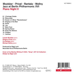 Jazz At Berlin Philharmonic XVI - Piano Night II