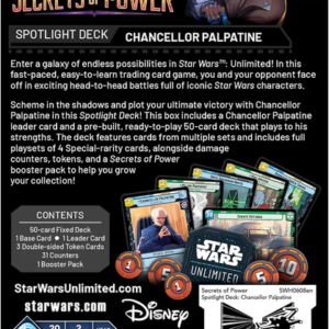 Carti de joc - Star Wars: Unlimited TCG - Secrets of Power Spotlight Deck (EN)