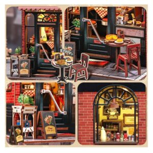 Puzzle 3D 236 piese - Minicasuta - Pizzeria Unchiului Joe