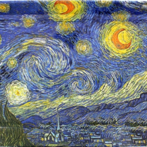 Tava - Vincent Van Gogh - Starry Night