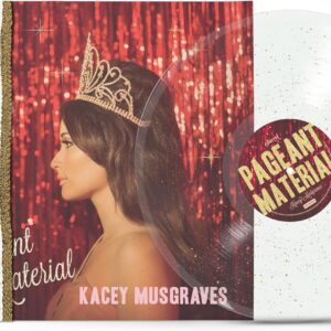 Pageant Material (Clear with Gold Glitter Vinyl, 10th Anniversary Edition)