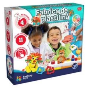 Jucarie creativa - Fabrica de plastilina cu animale