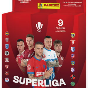 Set de stickere Panini - Superliga Romaniei (Ecoblister)