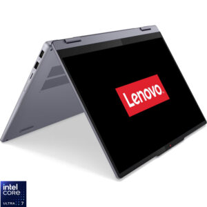 Laptop Lenovo 14'' IdeaPad 5 2-in-1 14IAL10, WUXGA OLED Touch, Procesor Intel® Core™ Ultra 7 255H (24M Cache, up to 5.10 GHz), 24GB LPDDR5X, 1TB SSD, Intel Arc 140T, No OS, Luna Grey