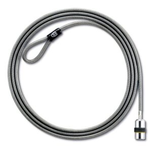 Cablu securitate Kensington, permite securizare calculator si periferice, permite ancorare, otel, 2.4m lungime, 5.3mm grosime (K64615EU)