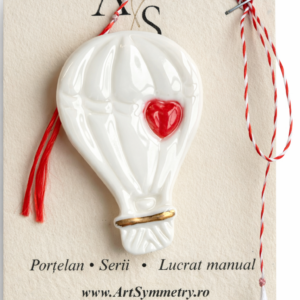 Martisor - Brosa balon cu aer cald